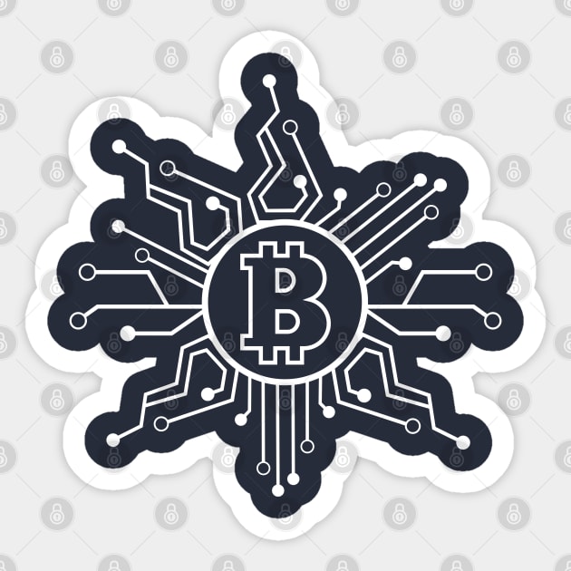 Bitcoin Crypto Blockchain technology Sticker by My Crypto Design